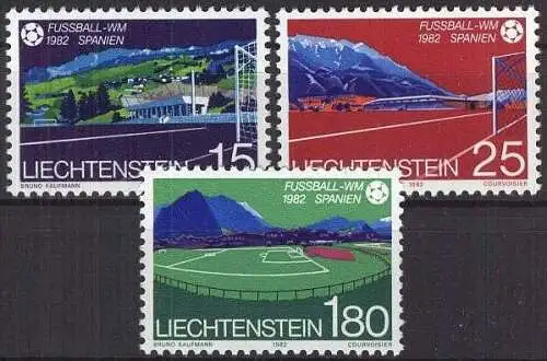 LIECHTENSTEIN 1982 Mi-Nr. 799/01 ** MNH