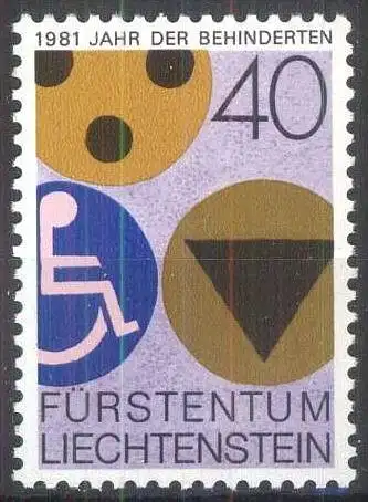 LIECHTENSTEIN 1981 Mi-Nr. 774 ** MNH