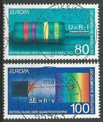 DEUTSCHLAND 1994 Mi-Nr. 1732/33 o used