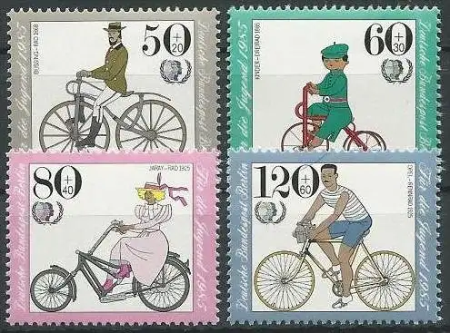 BERLIN 1985 Mi-Nr. 735/38 ** MNH