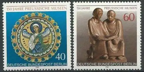 BERLIN 1980 Mi-Nr. 625/26 ** MNH