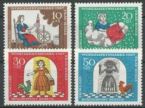 BERLIN 1967 Mi-Nr. 310/13 ** MNH