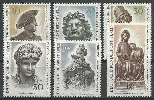 BERLIN 1967 Mi-Nr. 303/08 ** MNH