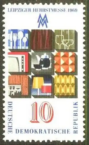 DDR 1969 Mi-Nr. 1494 ** MNH