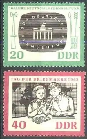 DDR 1962 Mi-Nr. 923/24 ** MNH