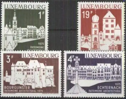 LUXEMBURG 1975 Mi-Nr. 900/03 ** MNH