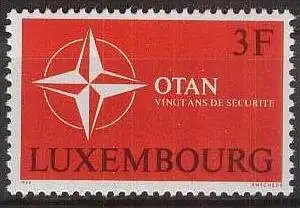 LUXEMBURG 1969 Mi-Nr. 794 ** MNH