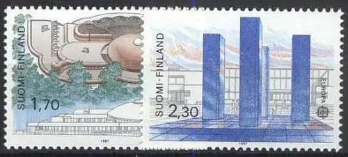 FINNLAND 1987 Mi-Nr. 1021/22 ** MNH - CEPT