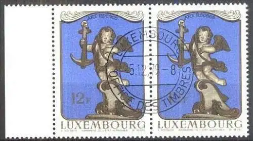 LUXEMBURG 1979 Mi-Nr. 995 waagerechtes Paar o used - aus Abo