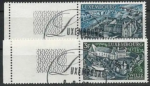 LUXEMBURG 1969 Mi-Nr. 796/97 o used