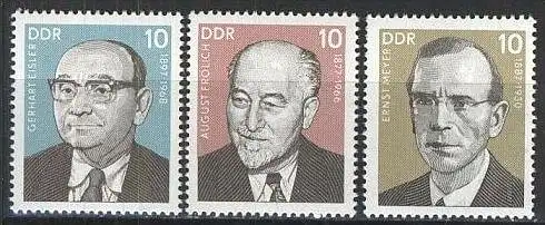 DDR 1977 Mi-Nr. 2264/66 ** MNH