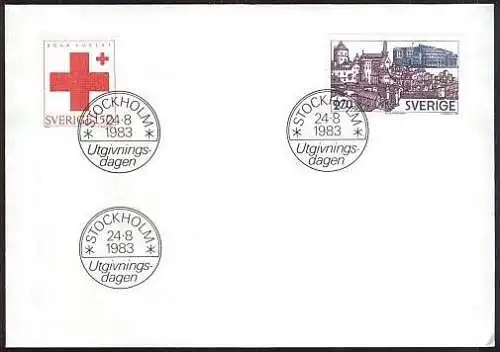 SCHWEDEN 1983 Mi-Nr. 1251/52 FDC