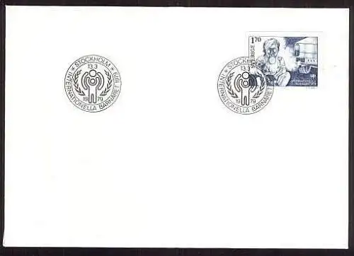 SCHWEDEN 1979 Mi-Nr. 1055 FDC