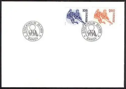 SCHWEDEN 1979 Mi-Nr. 1053/54 FDC