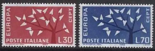 ITALIEN 1962 Mi-Nr. 1129/30 ** MNH - CEPT