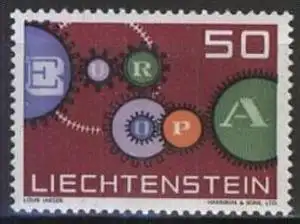 LIECHTENSTEIN 1961 Mi-Nr. 414 ** MNH - CEPT
