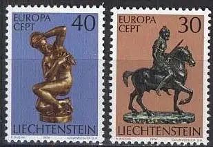 LIECHTENSTEIN 1974 Mi-Nr. 600/01 ** MNH - CEPT