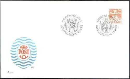 DÄNEMARK 1989 Mi-Nr. 952 FDC