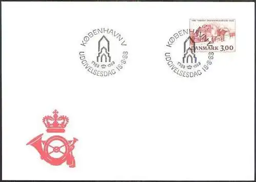 DÄNEMARK 1988 Mi-Nr. 927 FDC