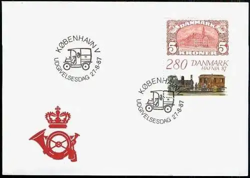 DÄNEMARK 1987 Mi-Nr. 900 FDC