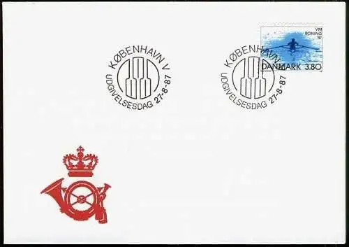 DÄNEMARK 1987 Mi-Nr. 899 FDC