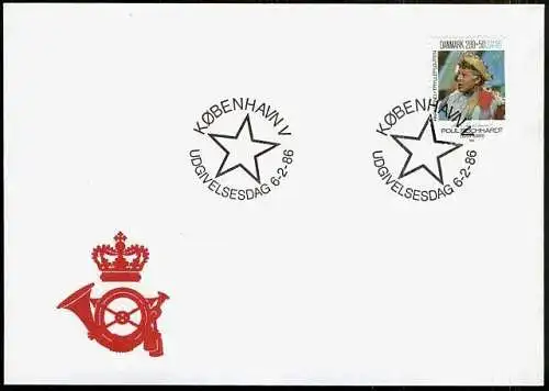 DÄNEMARK 1986 Mi-Nr. 857 FDC
