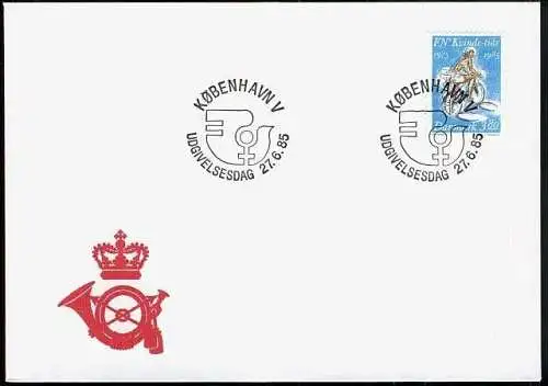 DÄNEMARK 1985 Mi-Nr. 845 FDC