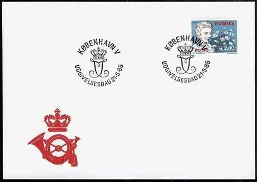 DÄNEMARK 1985 Mi-Nr. 838 FDC
