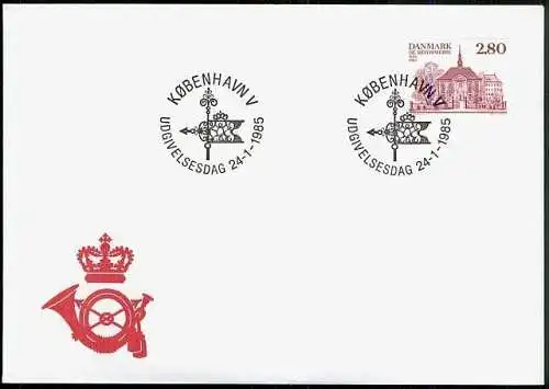 DÄNEMARK 1985 Mi-Nr. 828 FDC
