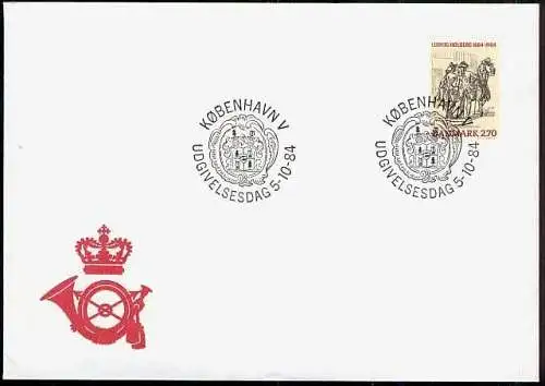 DÄNEMARK 1984 Mi-Nr. 817 FDC