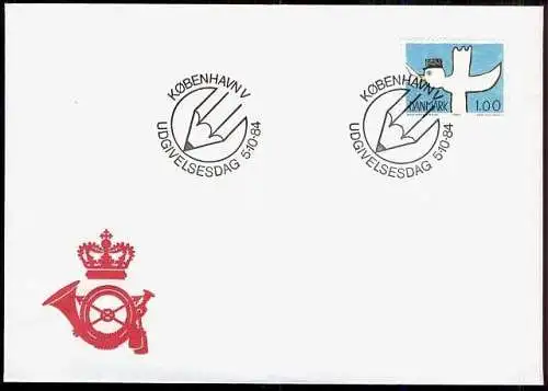 DÄNEMARK 1984 Mi-Nr. 816 FDC