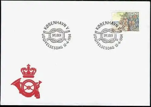 DÄNEMARK 1984 Mi-Nr. 805 FDC