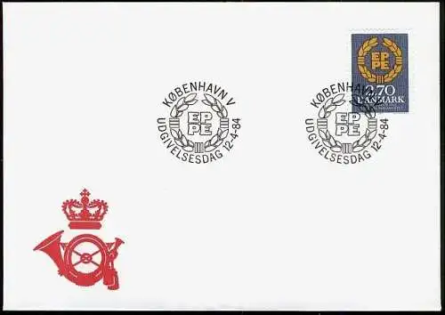 DÄNEMARK 1984 Mi-Nr. 804 FDC