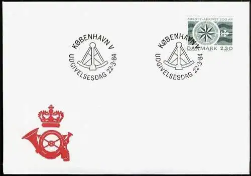 DÄNEMARK 1984 Mi-Nr. 802 FDC