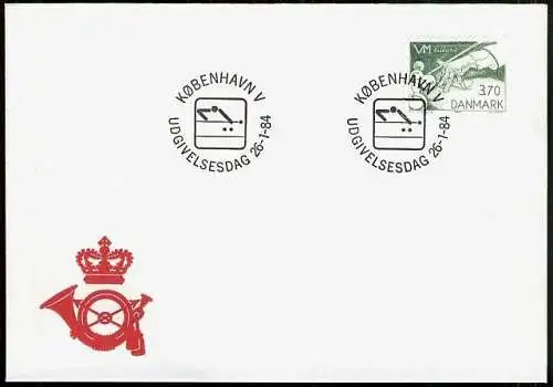 DÄNEMARK 1984 Mi-Nr. 800 FDC