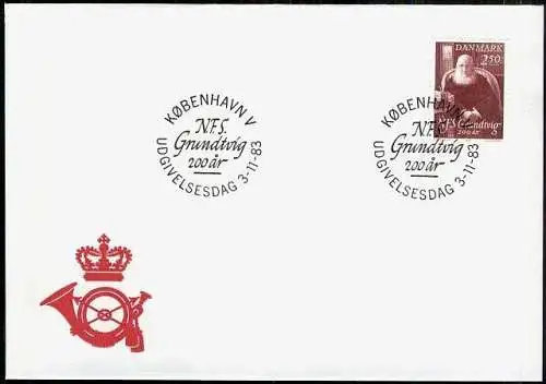 DÄNEMARK 1983 Mi-Nr. 790 FDC