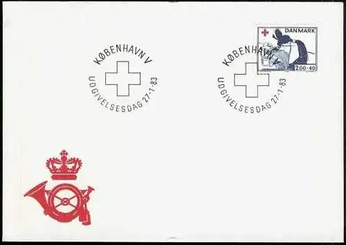 DÄNEMARK 1983 Mi-Nr. 768 FDC