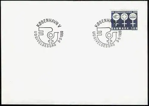 DÄNEMARK 1980 Mi-Nr. 701 FDC