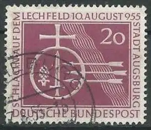 DEUTSCHLAND 1955 Mi-Nr. 216 o used