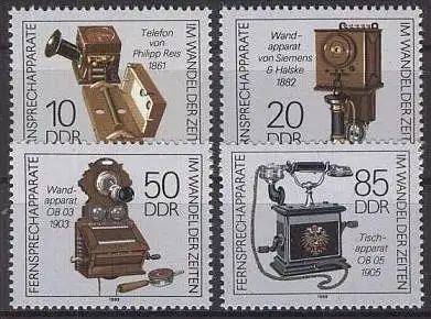 DDR 1989 Mi-Nr. 3226/29 ** MNH