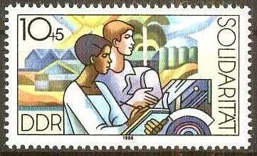 DDR 1986 Mi-Nr. 3054 ** MNH