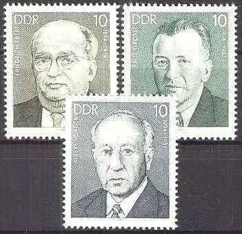 DDR 1984 Mi-Nr. 2849/51 ** MNH