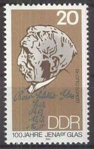 DDR 1984 Mi-Nr. 2848 ** MNH