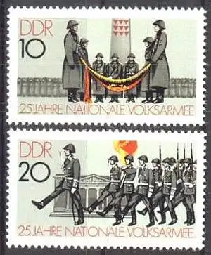 DDR 1981 Mi-Nr. 2580/81 ** MNH