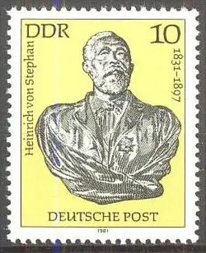 DDR 1981 Mi-Nr. 2579 ** MNH