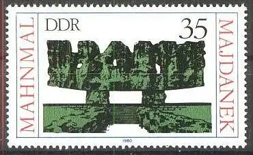 DDR 1980 Mi-Nr. 2538 ** MNH