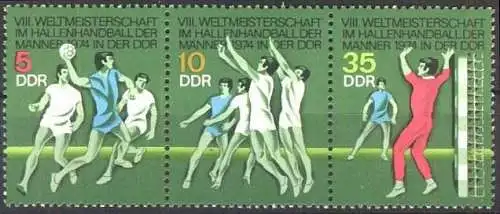 DDR 1974 Mi-Nr. 1928/30 ** MNH