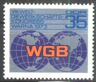 DDR 1973 Mi-Nr. 1885 ** MNH