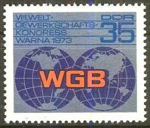 DDR 1973 Mi-Nr. 1885 ** MNH