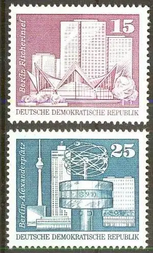 DDR 1973 Mi-Nr. 1853/54 ** MNH